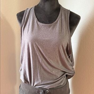 NWOT Old Navy Women's Charcoal Sleeveless Muscle Tee